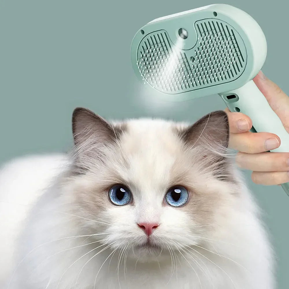 Brosse VapoPattes™ (Vapeur 3-en-1) pour chats et chiens