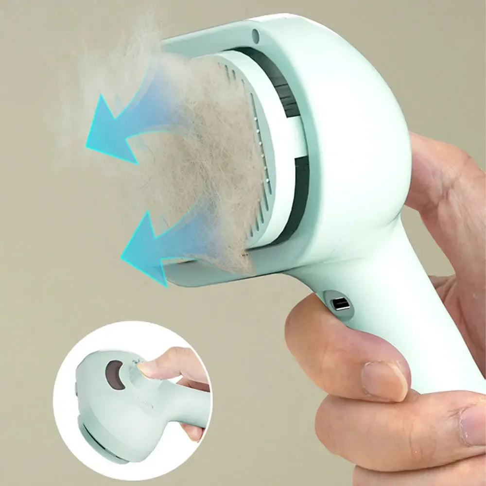 Brosse VapoPattes™ (Vapeur 3-en-1) pour chats et chiens