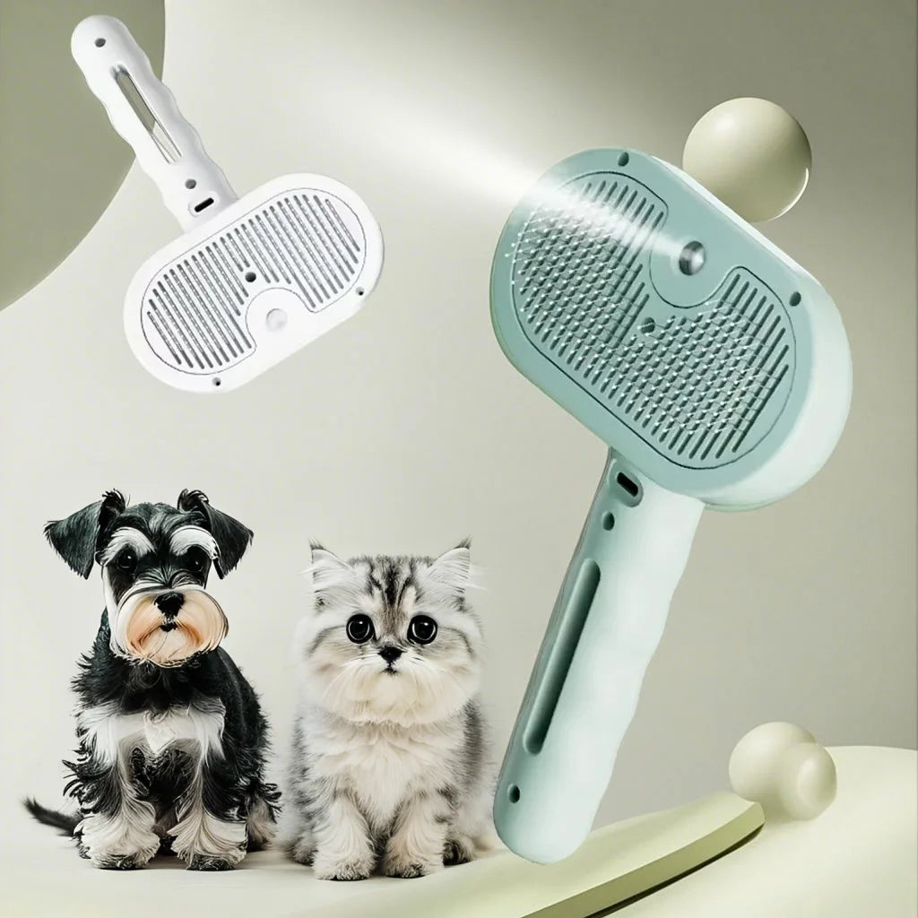 Brosse VapoPattes™ (Vapeur 3-en-1) pour chats et chiens